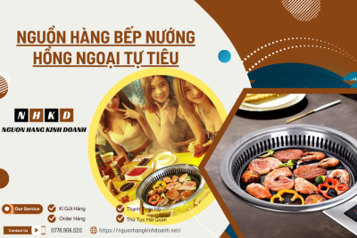 Nguồn hàng bếp nướng hồng ngoại tự tiêu khói, Các loại bếp nướng phục vụ cho nhà hàng, quán BBQ.